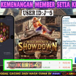 JACKPOT SLOT GACOR WILD BOUNTY SHOWDOWN 30 MEI 2025