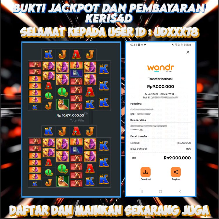 JACKPOT SLOT GACOR MAIN BUFFALO KING MEGAWAYS 17 JANUARI 2026